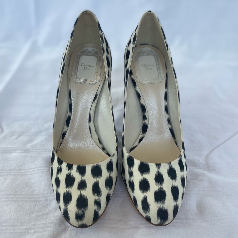 Dior spotted heels